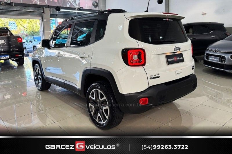 JEEP RENEGADE 2.0 16V TURBO LONGITUDE 4X4 2020/2020 GARCEZ VEÍCULOS BENTO GONÇALVES / Carros no Vale