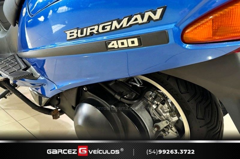 SUZUKI BURGMAN 400 2001/2001 GARCEZ VEÍCULOS BENTO GONÇALVES / Carros no Vale
