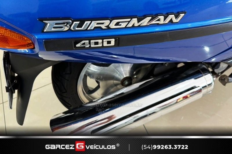 SUZUKI BURGMAN 400 2001/2001 GARCEZ VEÍCULOS BENTO GONÇALVES / Carros no Vale