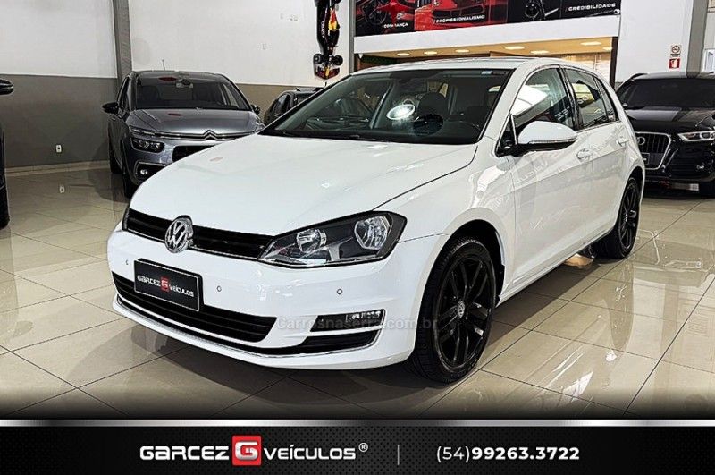 VOLKSWAGEN GOLF 1.4 TSI HIGHLINE 16V 2014/2015 GARCEZ VEÍCULOS BENTO GONÇALVES / Carros no Vale