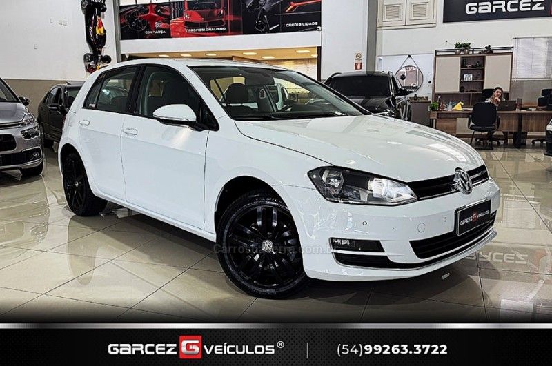 VOLKSWAGEN GOLF 1.4 TSI HIGHLINE 16V 2014/2015 GARCEZ VEÍCULOS BENTO GONÇALVES / Carros no Vale