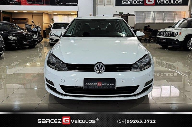 VOLKSWAGEN GOLF 1.4 TSI HIGHLINE 16V 2014/2015 GARCEZ VEÍCULOS BENTO GONÇALVES / Carros no Vale