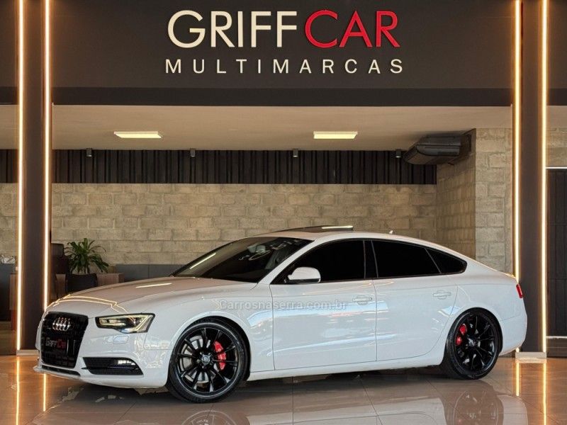AUDI A5 2.0 TFSI SPORTBACK QUATTRO16V S-TRONIC 2013/2013 GRIFFCAR MULTIMARCAS DOIS IRMÃOS / Carros no Vale