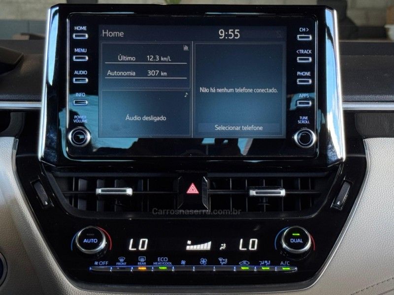 TOYOTA COROLLA 1.8 ALTIS PREMIUM 16V HÍBRIDO 2020/2021 GRIFFCAR MULTIMARCAS DOIS IRMÃOS / Carros no Vale