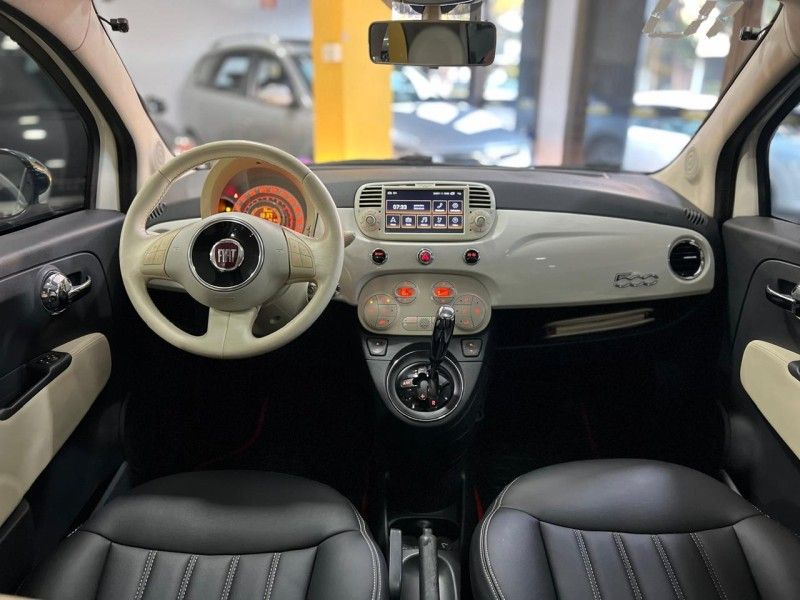 FIAT 500 1.4 LOUNGE 16V AUTOMATIZADO 2010/2010 PRIME MULTIMARCAS CAXIAS DO SUL / Carros no Vale FIAT 500 1.4 LOUNGE 16V AUTOMATIZADO 2010/2010 PRIME MULTIMARCAS CAXIAS DO SUL / Carros no Vale