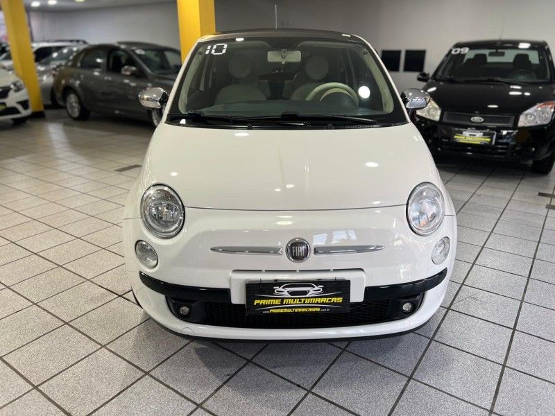 FIAT 500 1.4 LOUNGE 16V AUTOMATIZADO 2010/2010 PRIME MULTIMARCAS CAXIAS DO SUL / Carros no Vale FIAT 500 1.4 LOUNGE 16V AUTOMATIZADO 2010/2010 PRIME MULTIMARCAS CAXIAS DO SUL / Carros no Vale