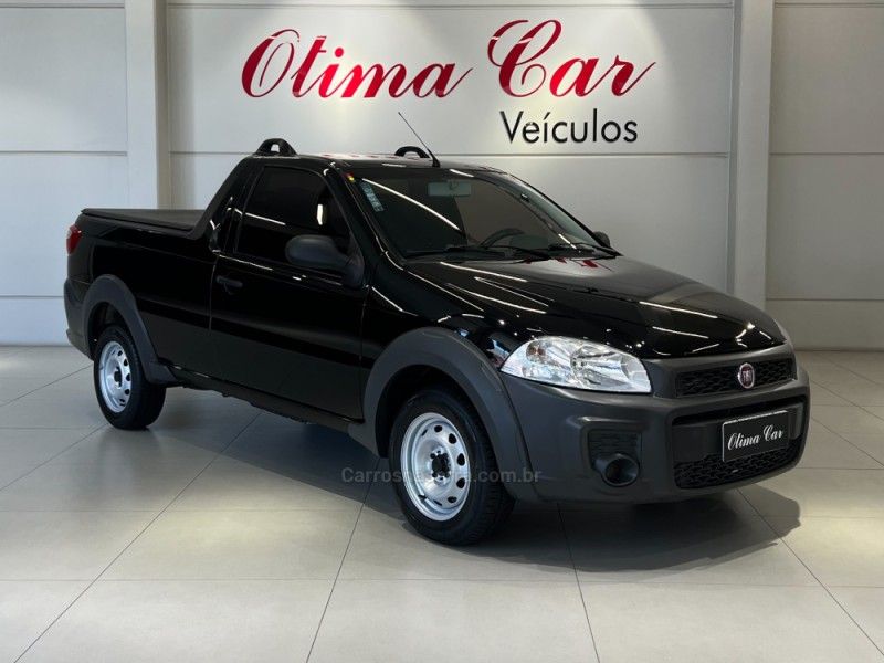 FIAT STRADA 1.4 MPI WORKING CS 8V 2014/2014 ÓTIMA CAR FLORES DA CUNHA / Carros no Vale