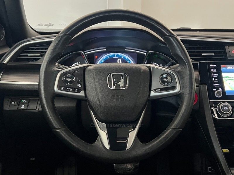 HONDA CIVIC 1.5 16V TOURING TURBO 2021/2021 ÓTIMA CAR FLORES DA CUNHA / Carros no Vale