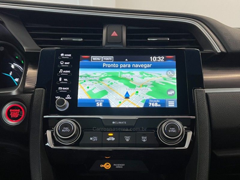 HONDA CIVIC 1.5 16V TOURING TURBO 2021/2021 ÓTIMA CAR FLORES DA CUNHA / Carros no Vale