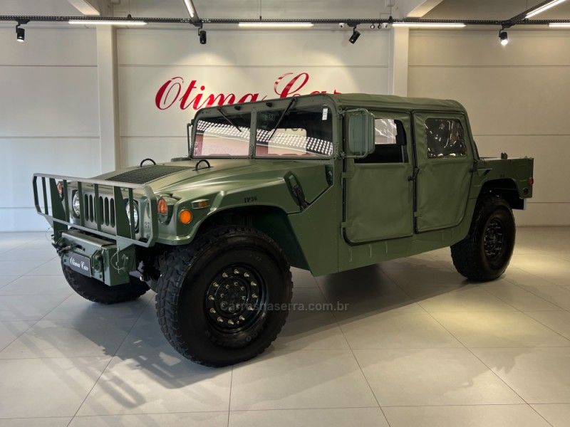 HUMMER AM 6.2 4X4 OPEN TOP TURBO 16V 1986/1986 ÓTIMA CAR FLORES DA CUNHA / Carros no Vale HUMMER AM 6.2 4X4 OPEN TOP TURBO 16V 1986/1986 ÓTIMA CAR FLORES DA CUNHA / Carros no Vale