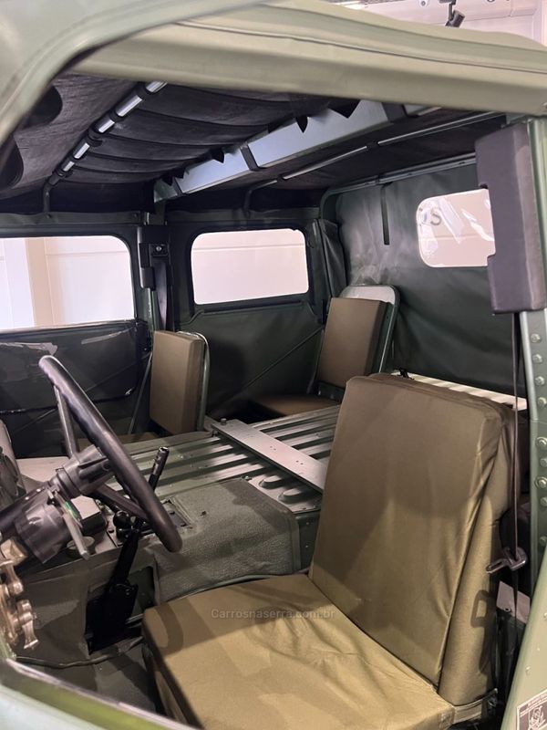 HUMMER AM 6.2 4X4 OPEN TOP TURBO 16V 1986/1986 ÓTIMA CAR FLORES DA CUNHA / Carros no Vale