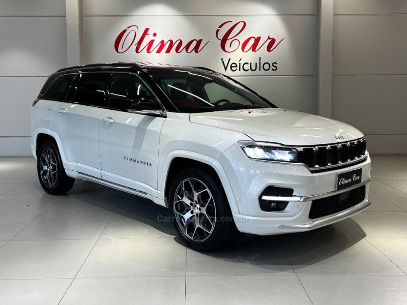 JEEP COMMANDER 1.3 OVERLAND T270 16V 4X2 TURBO 2022/2022 ÓTIMA CAR FLORES DA CUNHA / Carros no Vale
