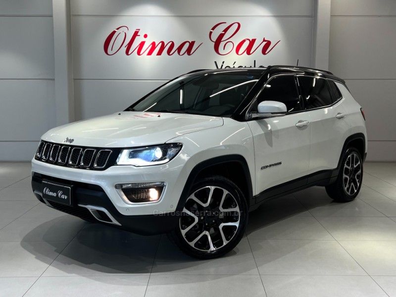 JEEP COMPASS 2.0 16V LIMITED 4X4 2019/2020 ÓTIMA CAR FLORES DA CUNHA / Carros no Vale