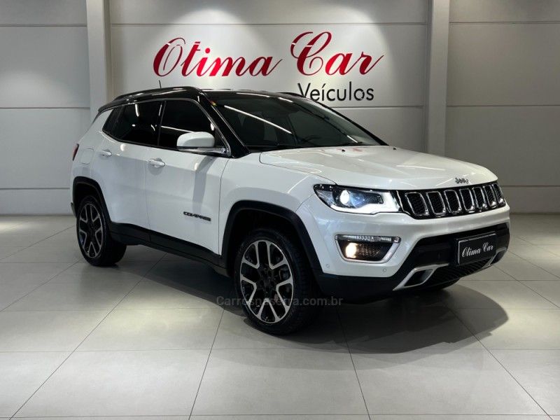 JEEP COMPASS 2.0 16V LIMITED 4X4 2019/2020 ÓTIMA CAR FLORES DA CUNHA / Carros no Vale