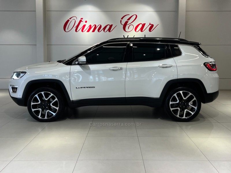 JEEP COMPASS 2.0 16V LIMITED 4X4 2019/2020 ÓTIMA CAR FLORES DA CUNHA / Carros no Vale