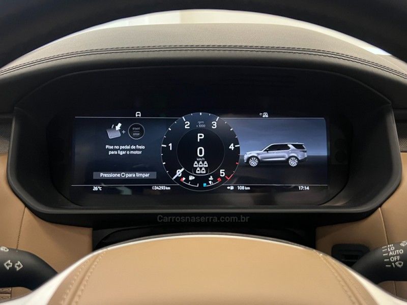 LAND ROVER DISCOVERY 3.0 D300 4X4 TURBO METROPOLITAN EDITION 2022/2023 ÓTIMA CAR FLORES DA CUNHA / Carros no Vale