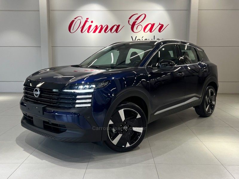 NISSAN KICKS 1.0 EXCLUSIVE TURBO 2025/2026 ÓTIMA CAR FLORES DA CUNHA / Carros no Vale