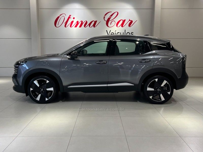 NISSAN KICKS 1.0 EXCLUSIVE TURBO 2025/2026 ÓTIMA CAR FLORES DA CUNHA / Carros no Vale