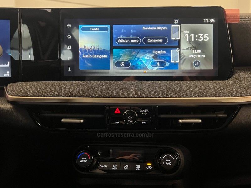 NISSAN KICKS 1.0 EXCLUSIVE TURBO 2025/2026 ÓTIMA CAR FLORES DA CUNHA / Carros no Vale