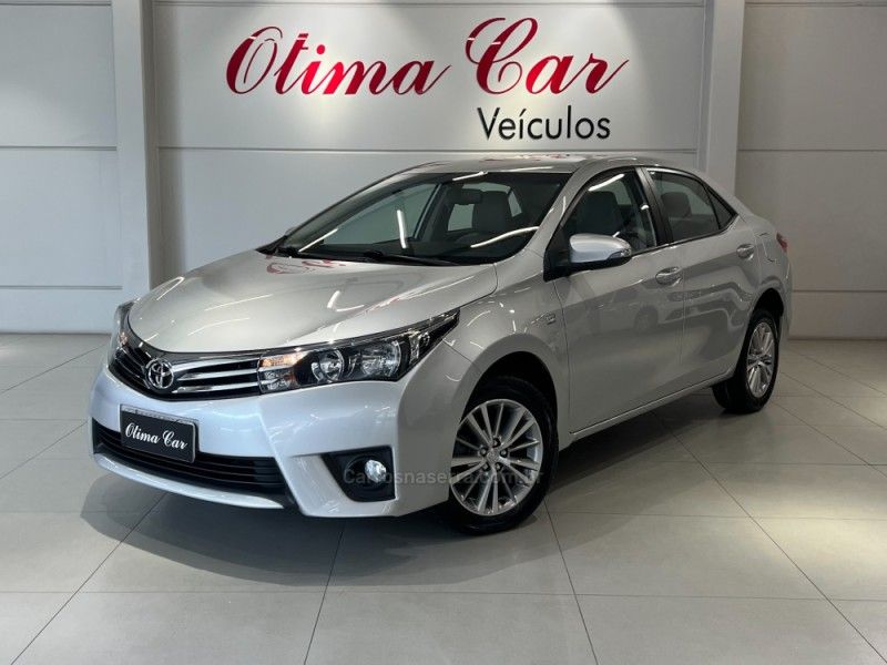 TOYOTA COROLLA 2.0 XEI 16V 2014/2015 ÓTIMA CAR FLORES DA CUNHA / Carros no Vale
