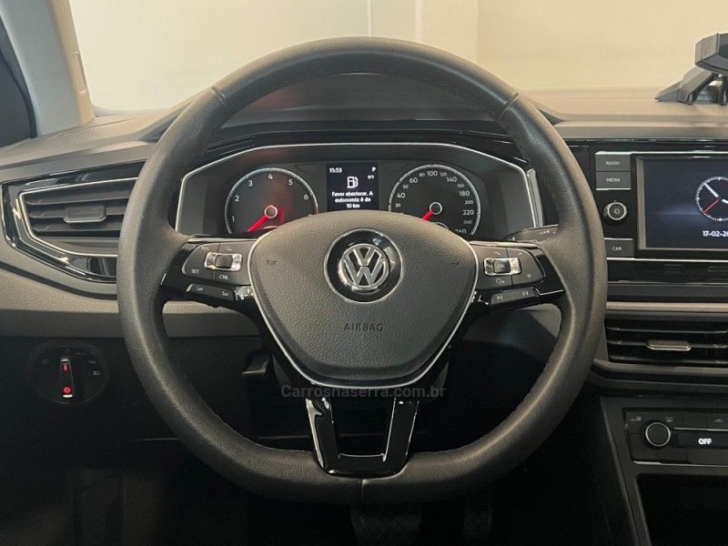 VOLKSWAGEN POLO 1.0 200 TSI COMFORTLINE 2019/2020 ÓTIMA CAR FLORES DA CUNHA / Carros no Vale