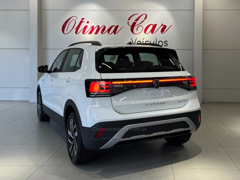 VOLKSWAGEN T-CROSS 1.0 COMFORTLINE TSI 2025/2026 ÓTIMA CAR FLORES DA CUNHA / Carros no Vale