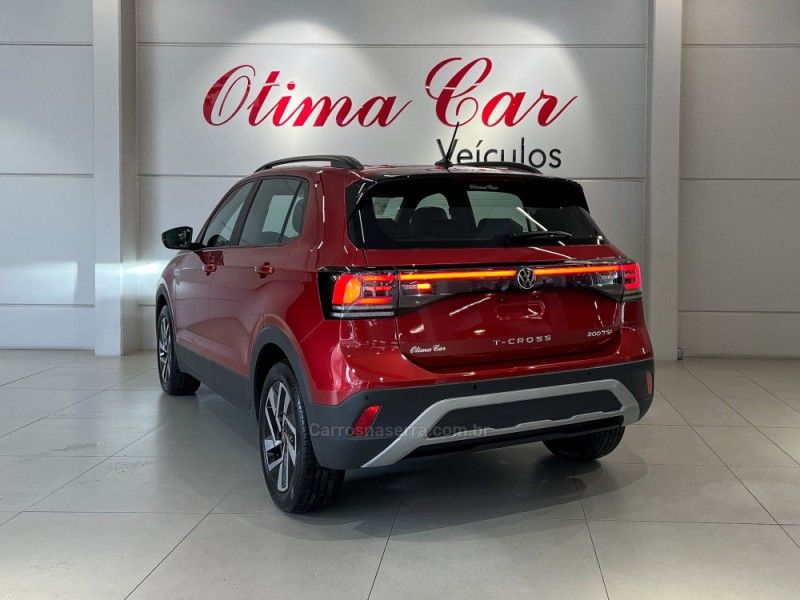 VOLKSWAGEN T-CROSS 1.0 COMFORTLINE TSI 2025/2026 ÓTIMA CAR FLORES DA CUNHA / Carros no Vale