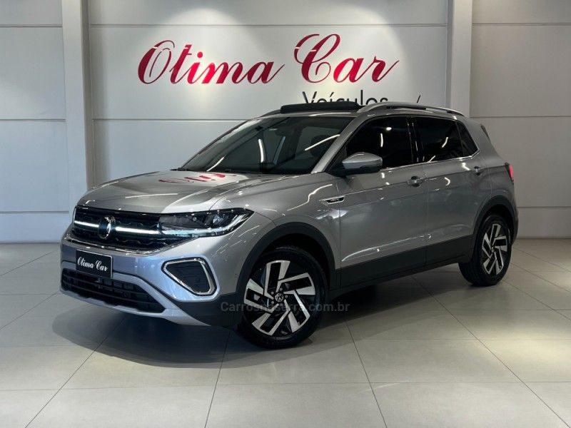 VOLKSWAGEN T-CROSS 1.4 HIGHLINE TSI 16V 2025/2026 ÓTIMA CAR FLORES DA CUNHA / Carros no Vale