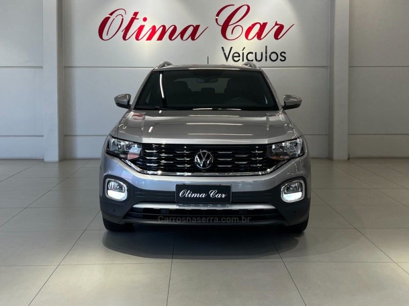 VOLKSWAGEN T-CROSS 1.4 HIGHLINE TSI 16V 2024/2024 ÓTIMA CAR FLORES DA CUNHA / Carros no Vale
