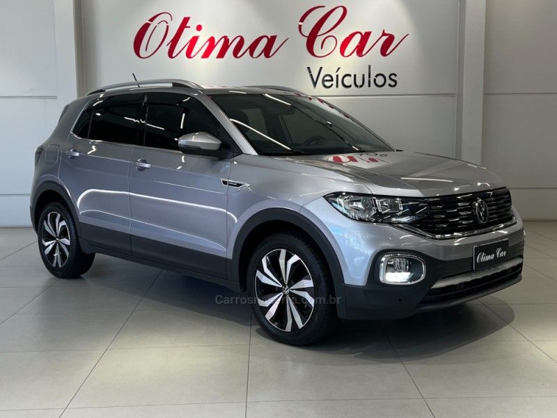 VOLKSWAGEN T-CROSS 1.4 HIGHLINE TSI 16V 2024/2024 ÓTIMA CAR FLORES DA CUNHA / Carros no Vale