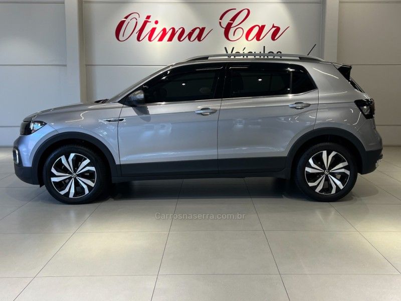 VOLKSWAGEN T-CROSS 1.4 HIGHLINE TSI 16V 2024/2024 ÓTIMA CAR FLORES DA CUNHA / Carros no Vale