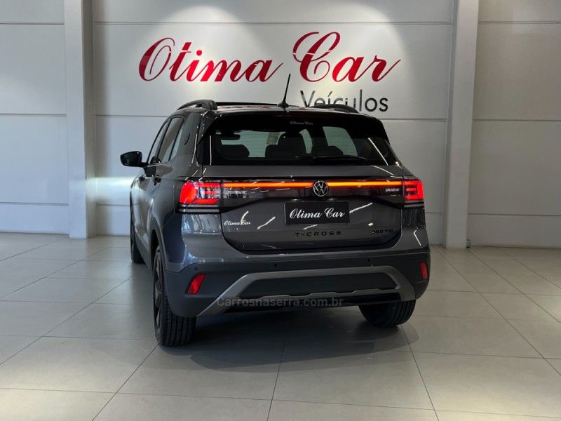VOLKSWAGEN T-CROSS 1.4 TSI EXTREME 16V 2025/2026 ÓTIMA CAR FLORES DA CUNHA / Carros no Vale
