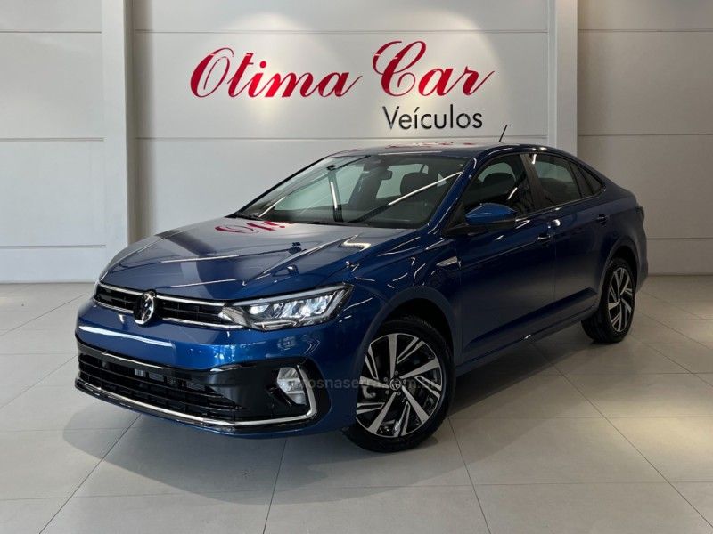 VOLKSWAGEN VIRTUS 1.0 200 TSI HIGHLINE 2025/2026 ÓTIMA CAR FLORES DA CUNHA / Carros no Vale