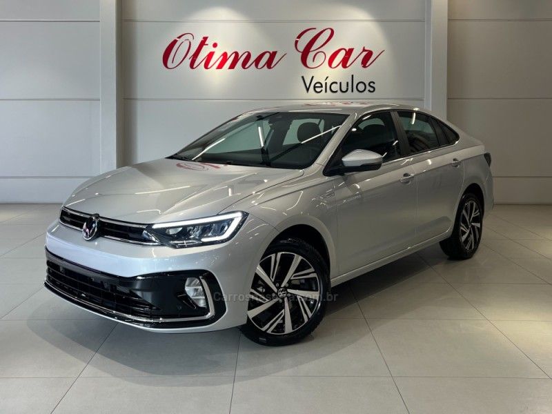 VOLKSWAGEN VIRTUS 1.0 200 TSI HIGHLINE 2025/2026 ÓTIMA CAR FLORES DA CUNHA / Carros no Vale