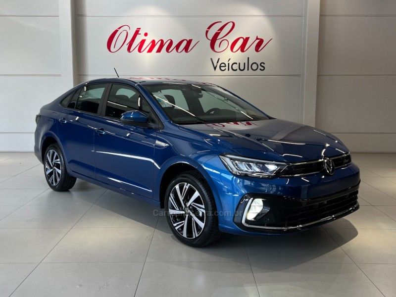 VOLKSWAGEN VIRTUS 1.0 200 TSI HIGHLINE 2025/2026 ÓTIMA CAR FLORES DA CUNHA / Carros no Vale
