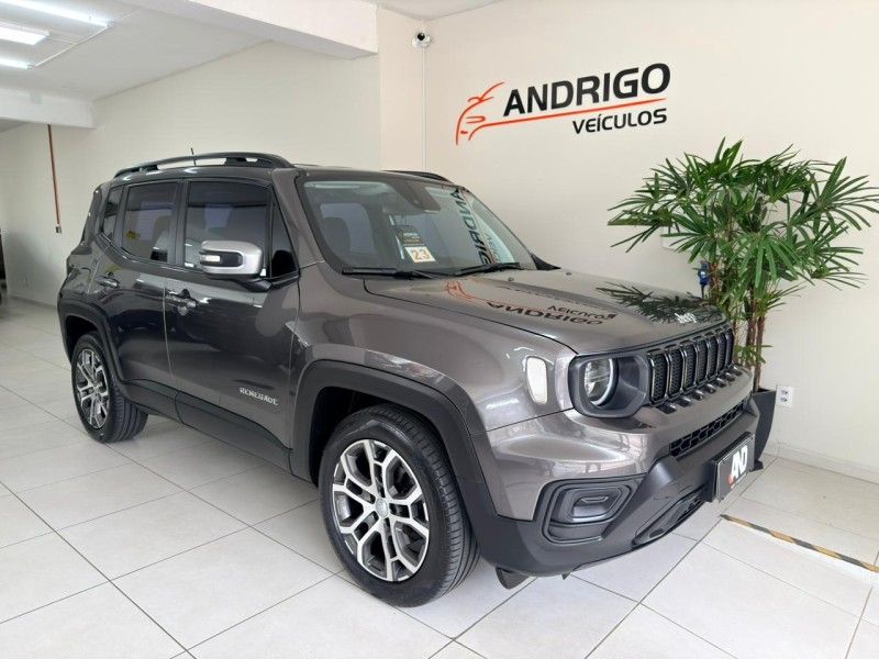 JEEP RENEGADE 1.3 SPORT T270 16V TURBO 2022/2023 ANDRIGO VEÍCULOS CAXIAS DO SUL / Carros no Vale