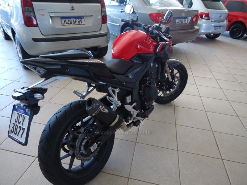 Honda Motos CB 500F ABS 2024/2024 BOURSCHEID CARROS E MOTOS SANTA CLARA DO SUL / Carros no Vale