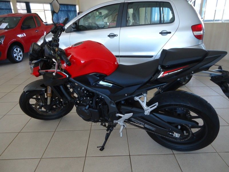Honda Motos CB 500F ABS 2024/2024 BOURSCHEID CARROS E MOTOS SANTA CLARA DO SUL / Carros no Vale