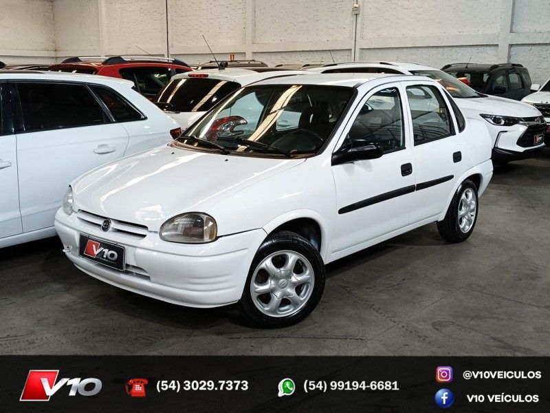 CHEVROLET CORSA 1.0 MPFI SUPER SEDAN 8V 1998/1999 V10 VEÍCULOS CAXIAS DO SUL / Carros no Vale