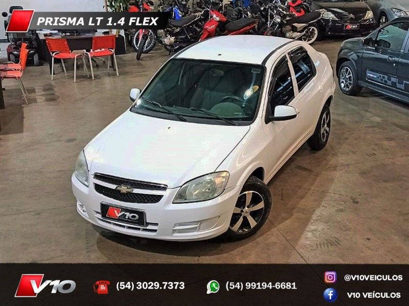 CHEVROLET PRISMA 1.4 MPFI LT 8V 2012/2012 V10 VEÍCULOS CAXIAS DO SUL / Carros no Vale