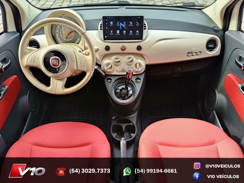 FIAT 500 1.4 CULT 8V 2011/2012 V10 VEÍCULOS CAXIAS DO SUL / Carros no Vale