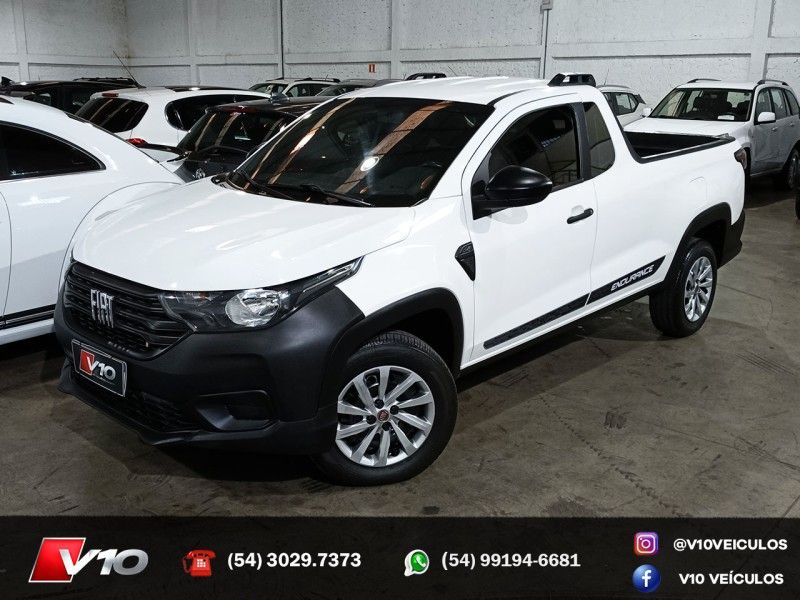 FIAT STRADA 1.4 ENDURANCE PLUS CS 8V 2020/2021 V10 VEÍCULOS CAXIAS DO SUL / Carros no Vale