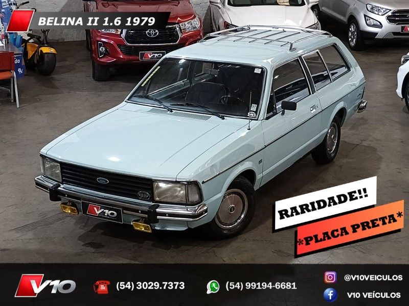 FORD BELINA 1.6 II 8V 1979/1979 V10 VEÍCULOS CAXIAS DO SUL / Carros no Vale