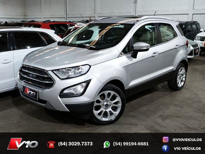 FORD ECOSPORT 2.0 TITANIUM 16V 2018/2019 V10 VEÍCULOS CAXIAS DO SUL / Carros no Vale