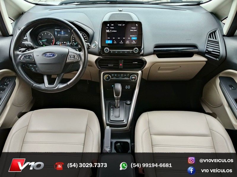 FORD ECOSPORT 2.0 TITANIUM 16V 2018/2019 V10 VEÍCULOS CAXIAS DO SUL / Carros no Vale