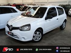 RENAULT CLIO 1.0 AUTHENTIQUE 16V 2012/2013 V10 VEÍCULOS CAXIAS DO SUL / Carros no Vale