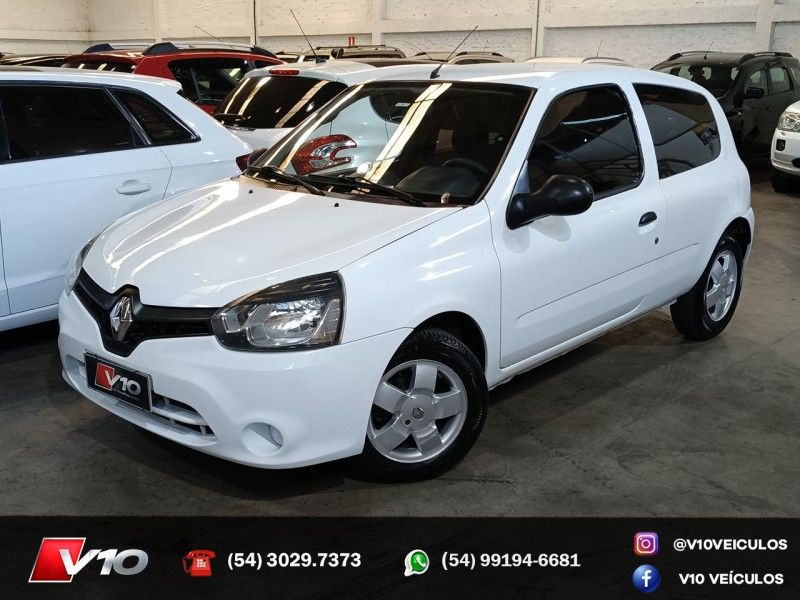 RENAULT CLIO 1.0 AUTHENTIQUE 16V 2012/2013 V10 VEÍCULOS CAXIAS DO SUL / Carros no Vale