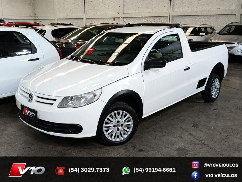 VOLKSWAGEN SAVEIRO 1.6 MI CS 8V G.III 2012/2013 V10 VEÍCULOS CAXIAS DO SUL / Carros no Vale