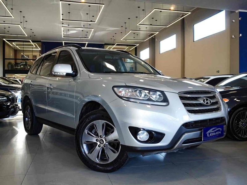 HYUNDAI SANTA FE 2.4 MPI 2WD 16V 2011/2012 LEHMEN VEÍCULOS VENÂNCIO AIRES / Carros no Vale