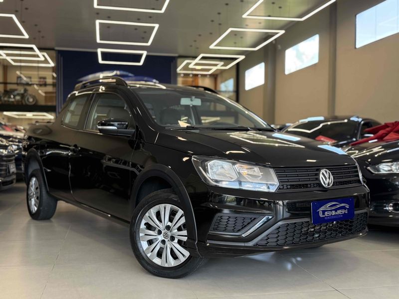 VOLKSWAGEN SAVEIRO 1.6 MSI TRENDLINE CD 8V 2016/2017 LEHMEN VEÍCULOS VENÂNCIO AIRES / Carros no Vale